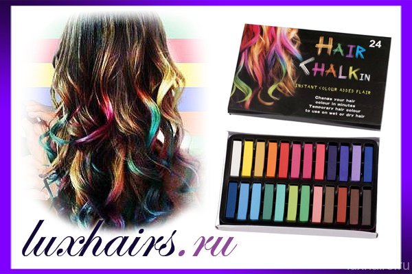 Hair Chalkin - Мелки для волос 24